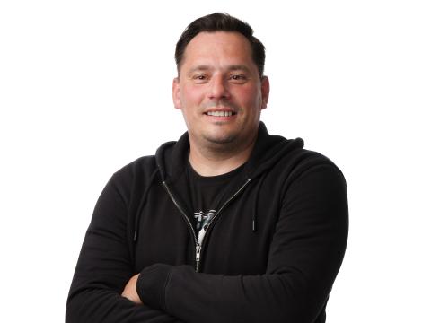 White male smiling