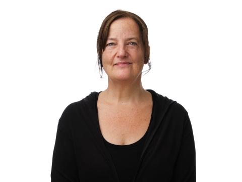 White female smiling