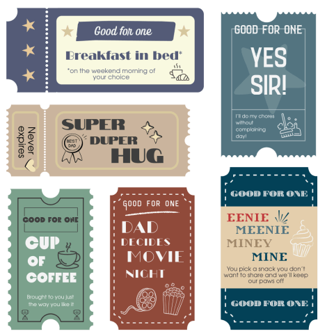 Fathers Day tokens of love