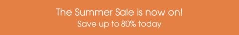 The summer sale is now on!