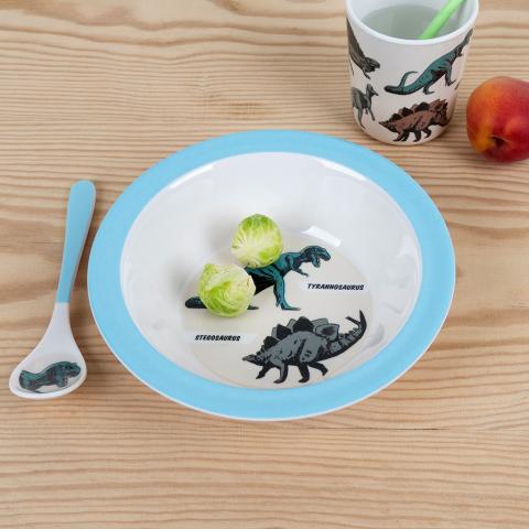 Prehistoric Land Melamine Bowl