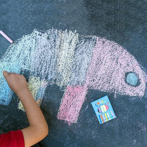 Coloured chalk sticks Coloured chalk sticks