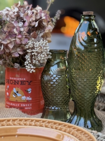 Fish water bottle