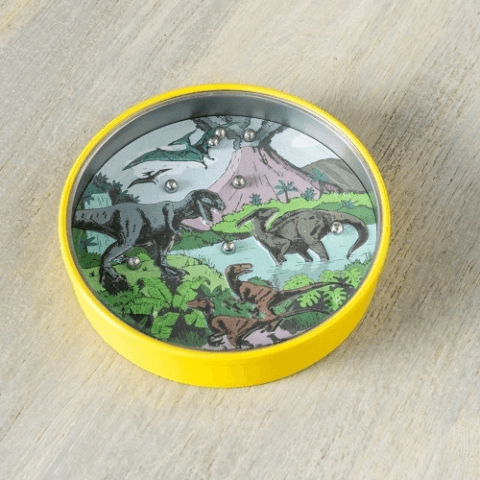 Prehistoric Land tin tilt puzzle