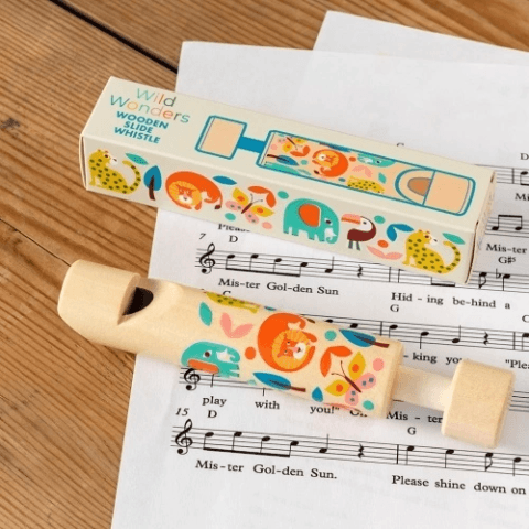 Wild Wonders wooden slide whistle
