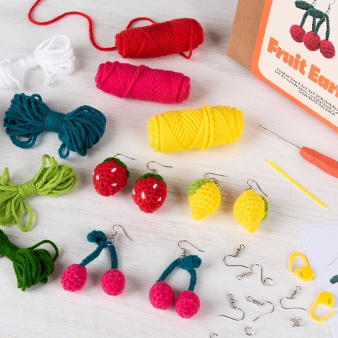 Crochet earrings kit