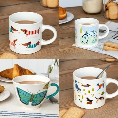 Ceramic mugs