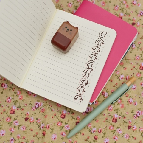 Bear roller stamp