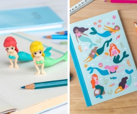 Mermaid stationery