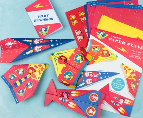 Paper plane origami