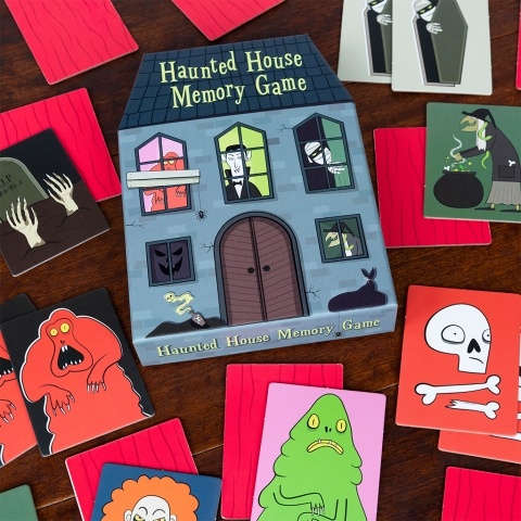 Haunted house memory game
