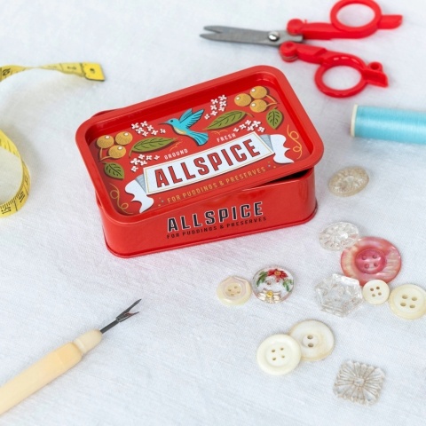 Allspice mini storage tin