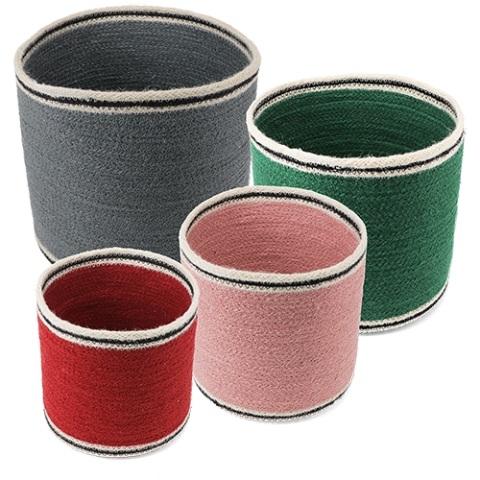 Jute basket set