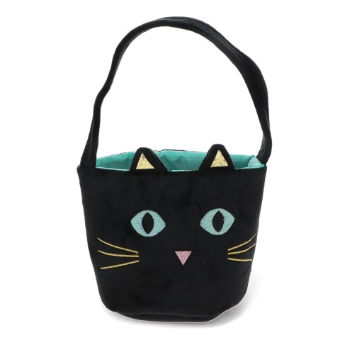 Velvet cat bag