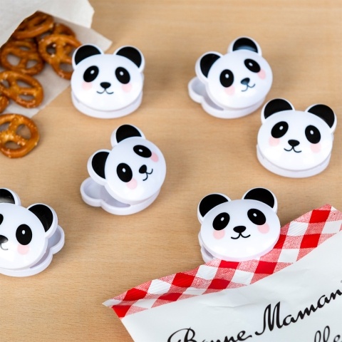Panda bag clips