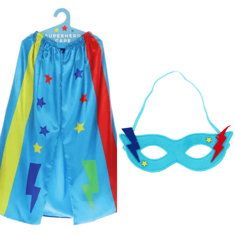Superhero costume collage