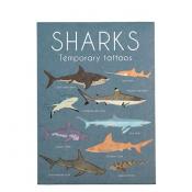 Sharks temporary tattoos