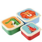 kangaroo lion crocodile snack boxes