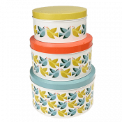 love birds storage tins