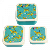 Cheetah snack boxes set of 3