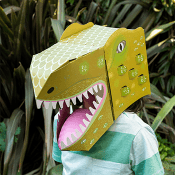 Make Your Own Dinosaur Head