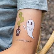 Scary temporary tattoos