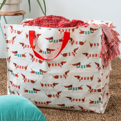 Sausage dog jumbo bag