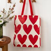 heart shopping bag
