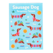 Sausage dog temporary tattoos