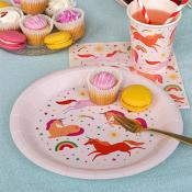 Children's party set - unicorn
