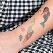 Temporary tattoos - Mermaid