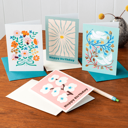 cards and wraps