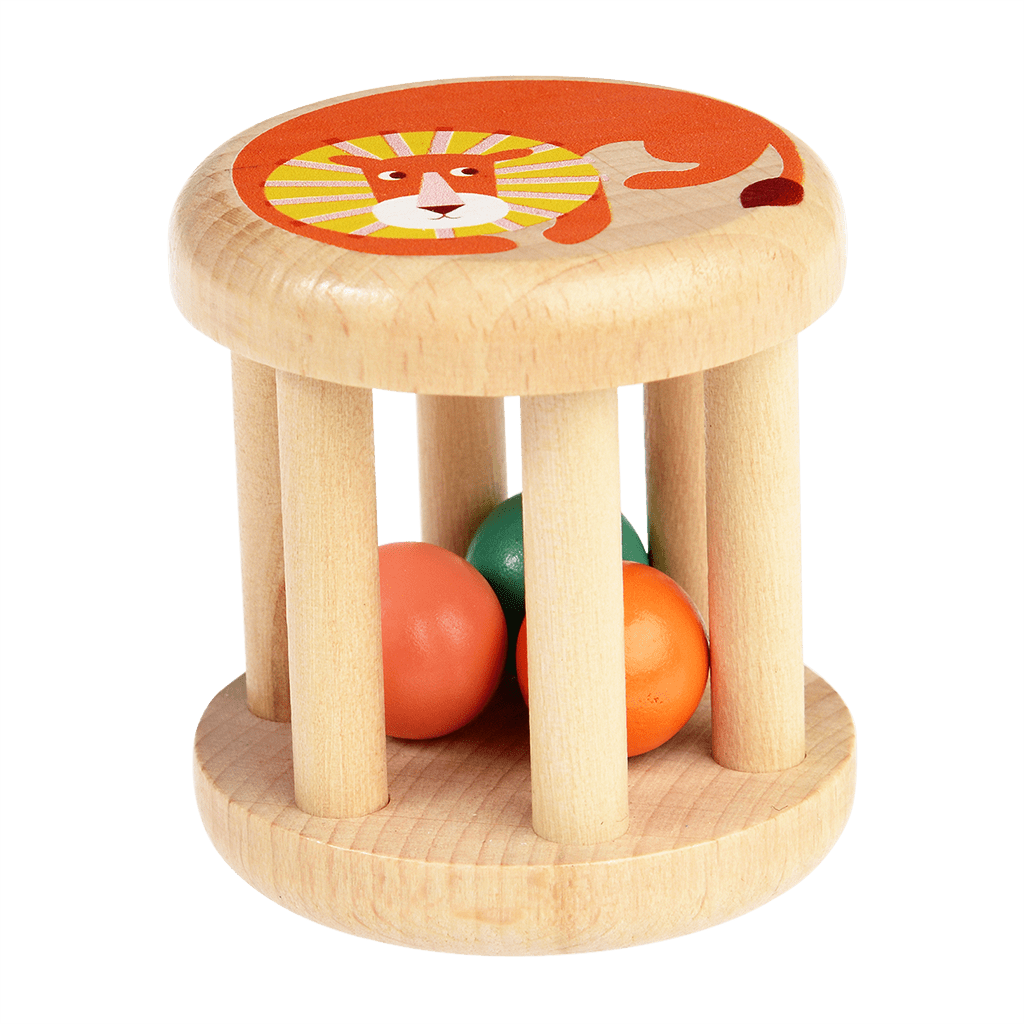 Babyrassel Aus Holz Wild Wonders | Rex London