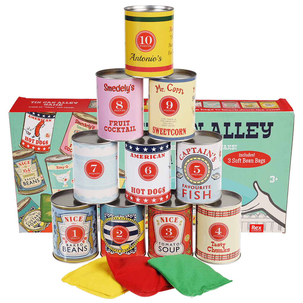 ﻿Traditional Tin Can Alley Game ﻿Rex London