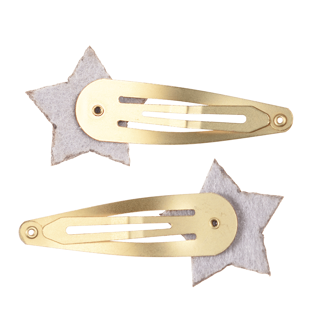 Fairies In The Garden Glitter Star Hair Clips (set Of 2) ﻿Rex London