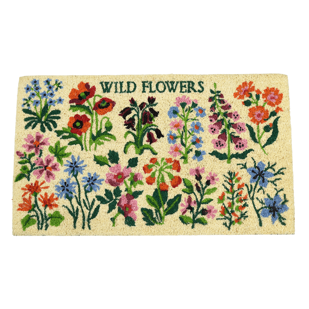 Wild Flowers Doormat ﻿Rex London