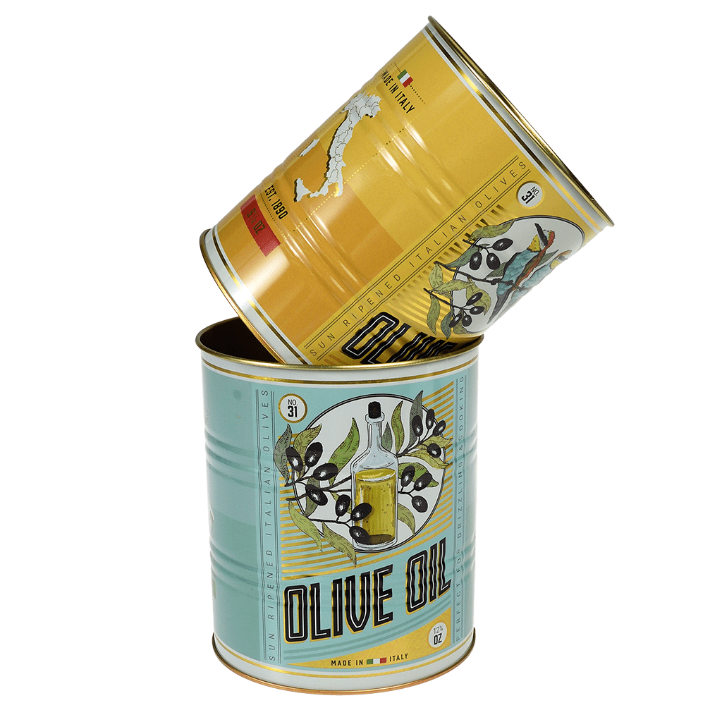 Olive Oil Storage Tins (set Of 2) ﻿Rex London