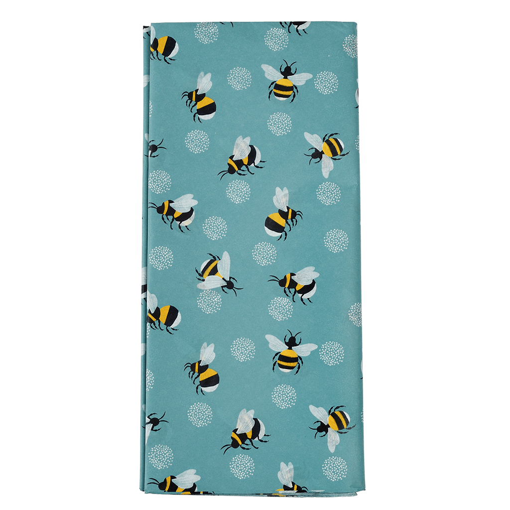 Bumblebee Tissue Paper (10 Sheets) ﻿Rex London