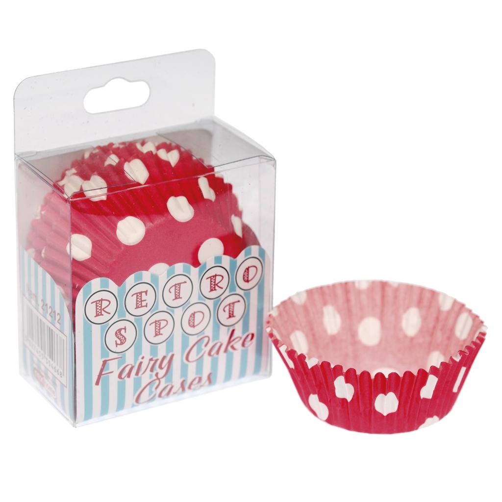 ﻿Red Retrospot Cupcake Cases ﻿Rex London