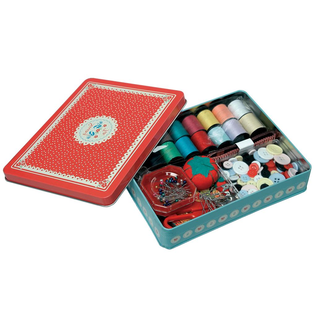 Vintage Doily Deluxe Sewing Kit Rex London