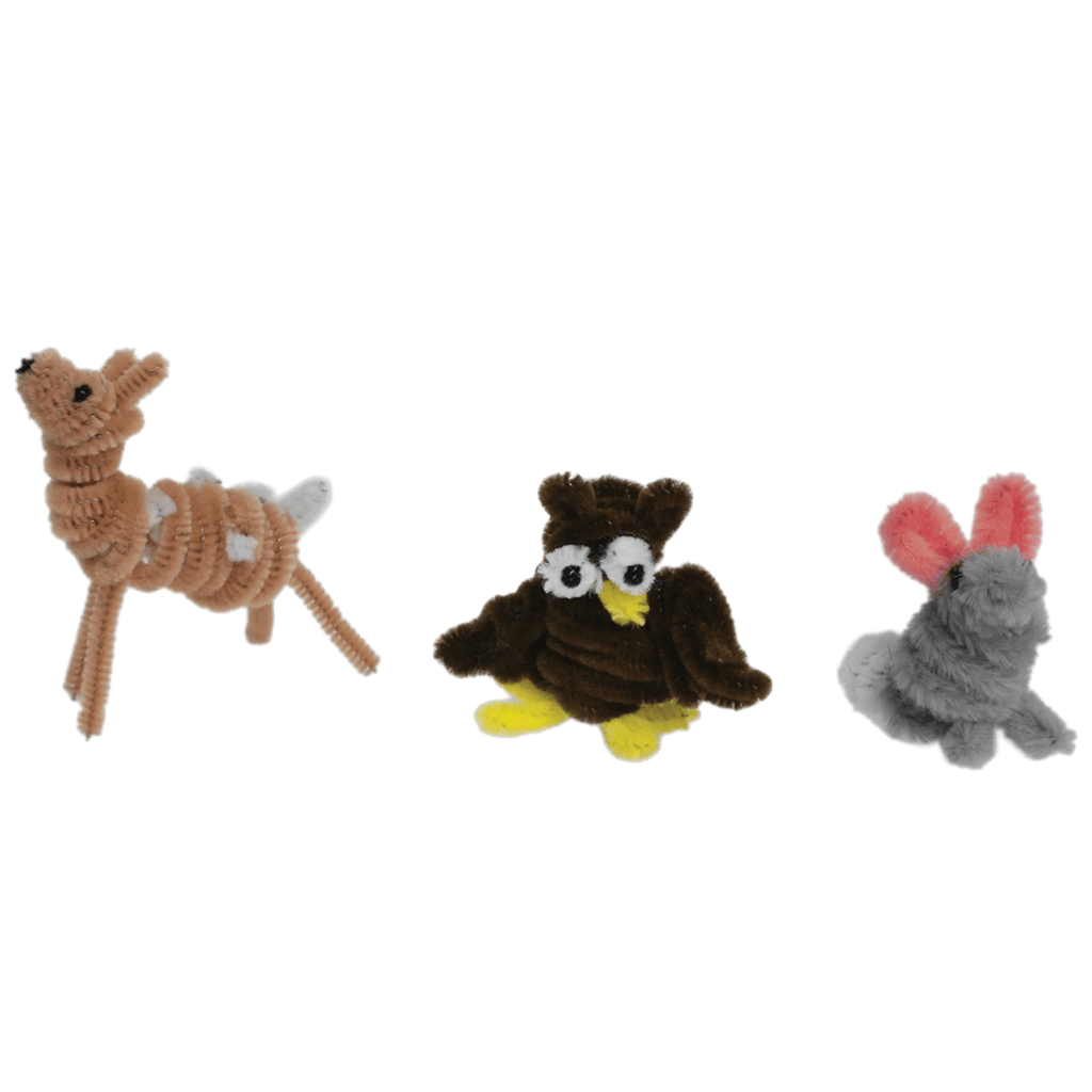 Woodland Animals Pipe Cleaner Set ﻿Rex London