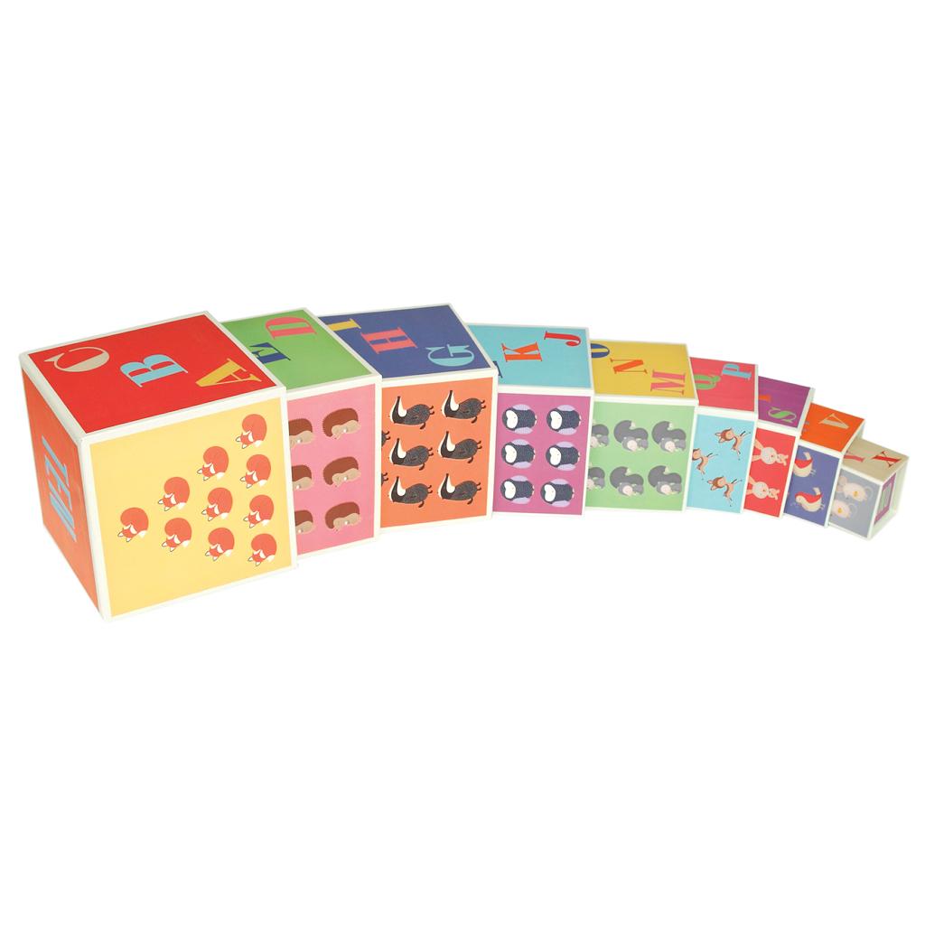 2x 3pc Rex London Kids Plastic Snack/Lunch Box Square Set Colourful