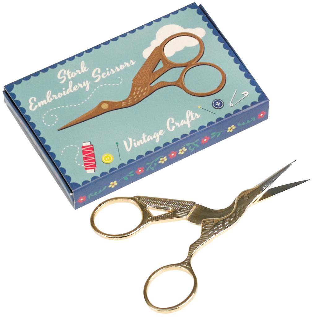 Vintage Crafts Stork Scissors ﻿Rex London