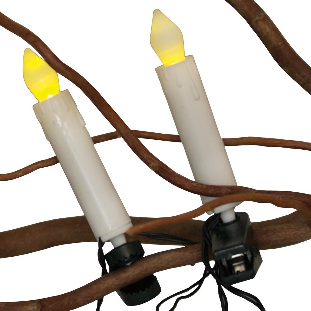 ﻿Flickering Christmas Candle Led Tree Lights ﻿Rex London