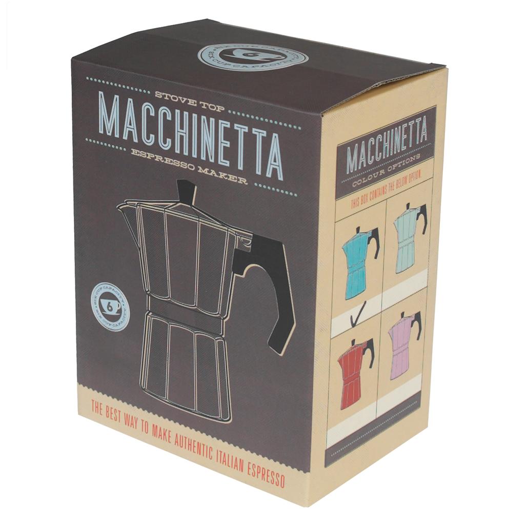 ﻿Classic Espresso Coffee Pot Turquoise ﻿Rex London