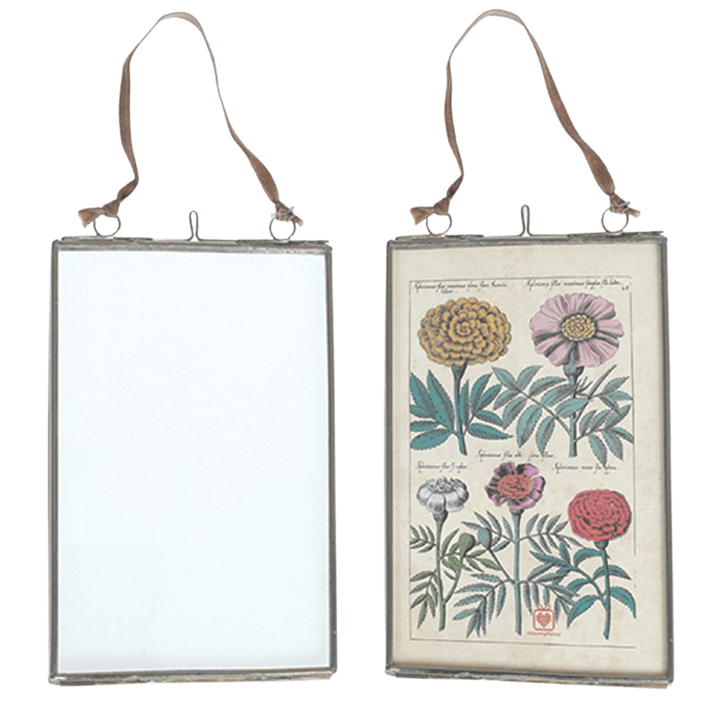 ﻿Glass Hanging Frame In Silver 15x10cm ﻿Rex London