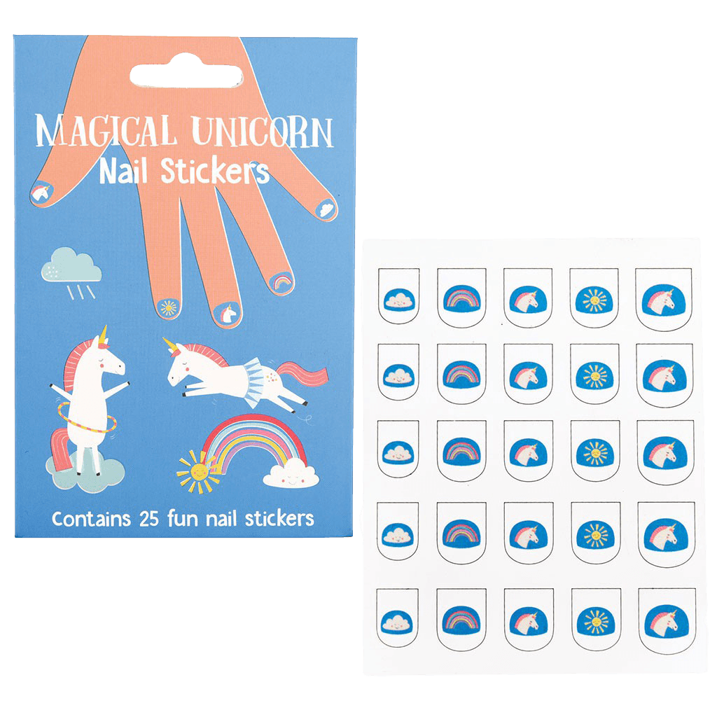Magical Unicorn Nail Stickers (pack Of 25) ﻿Rex London