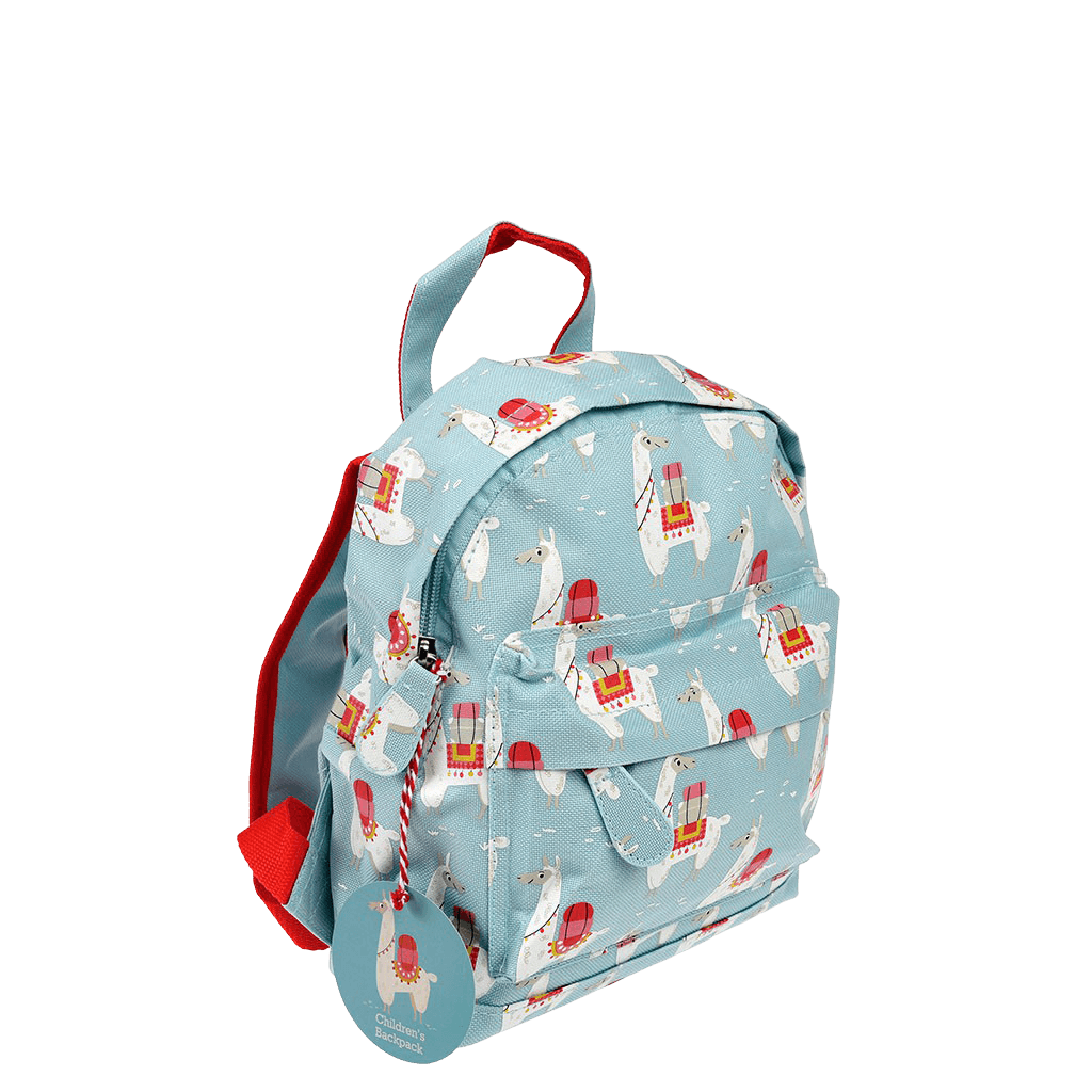 small llama backpack