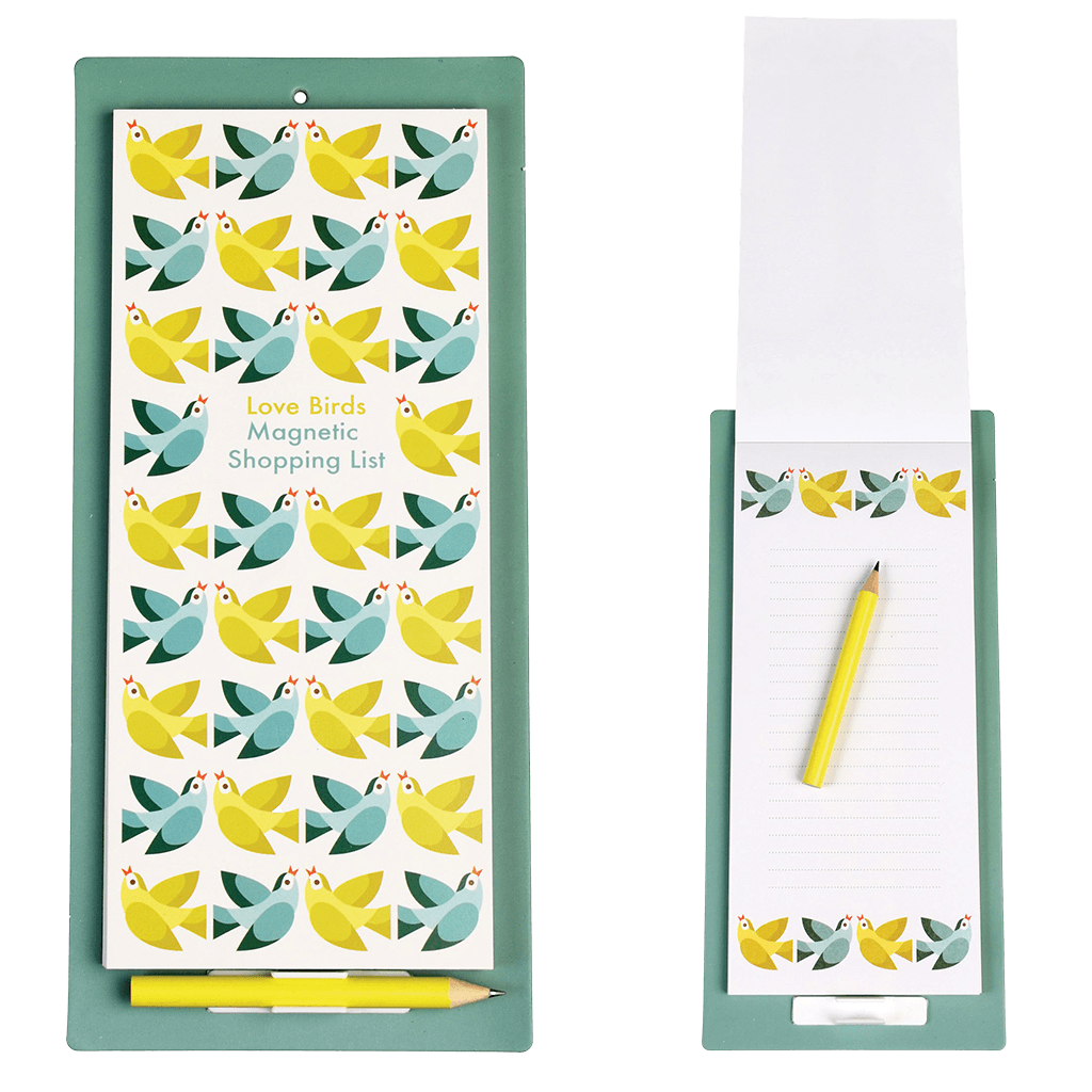 Love Birds Shopping List ﻿Rex London