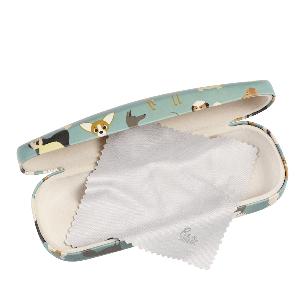 Best In Show Glasses Case & Cleaning Cloth ﻿Rex London